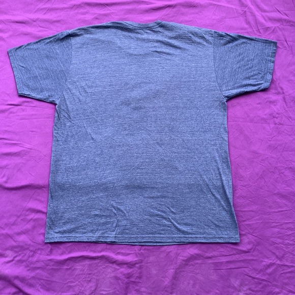 Lifted Research Group LRG Navy Heather Wavy Panda Shirt New Mens‎ XL - Picture 6 of 6